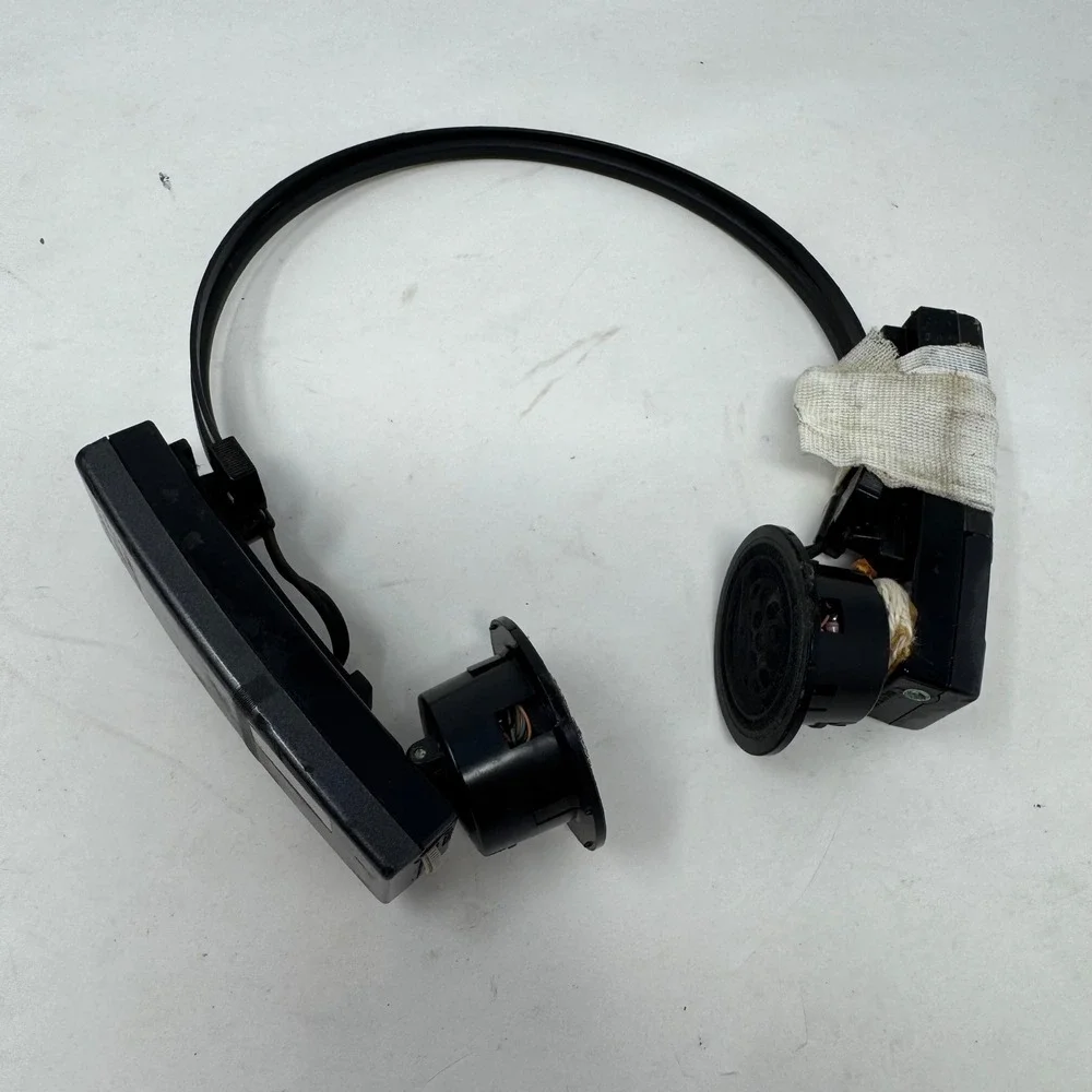 Sony MDR-FM3 FM Stereo Radio Headphones Vintage Black AS IS for Parts Repair